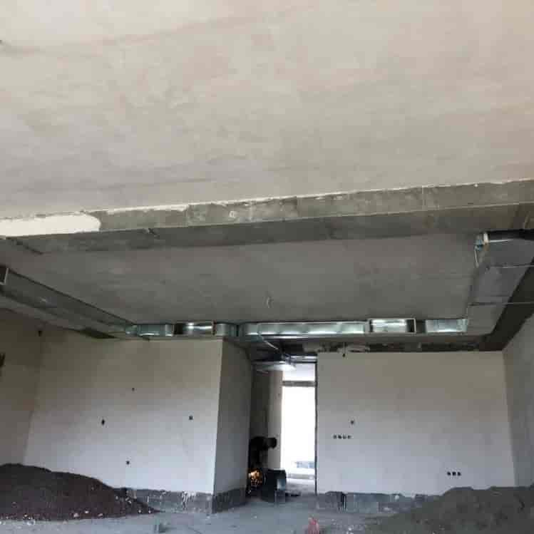 نصب و اجرای کانال تهویه هوا واحد مسکونی آقای امید صفری در سقز